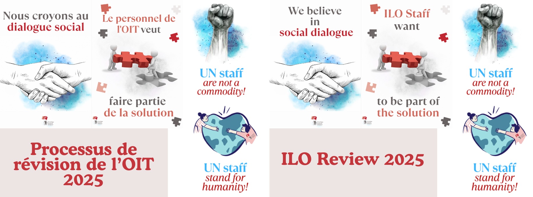 ILO STAFF MOBILIZE TO SAVE THEIR JOBS